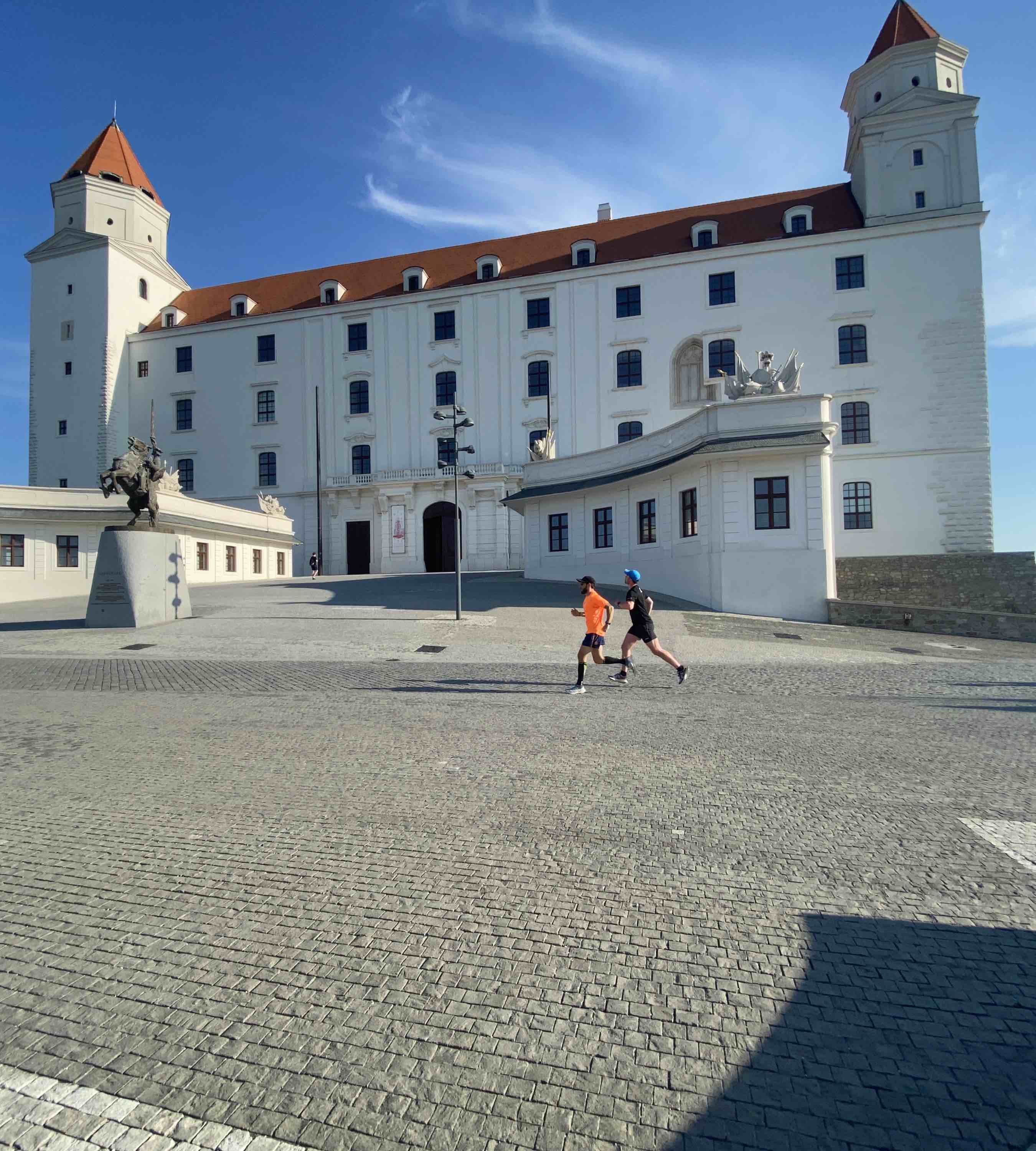 Bratislava Castle Running